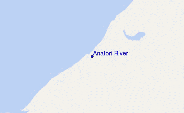 carte de localisation de Anatori River