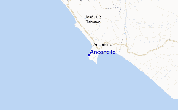 carte de localisation de Anconcito