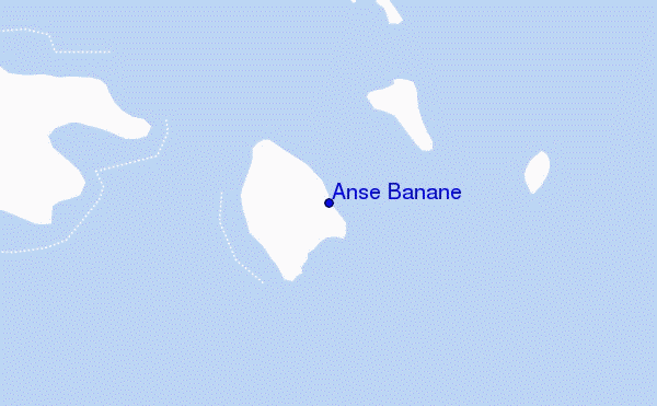 carte de localisation de Anse Banane