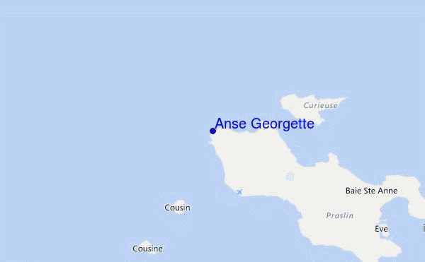 carte de localisation de Anse Georgette