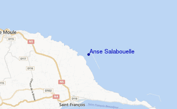 carte de localisation de Anse Salabouelle