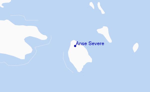 carte de localisation de Anse Severe
