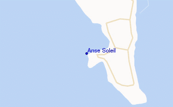 carte de localisation de Anse Soleil