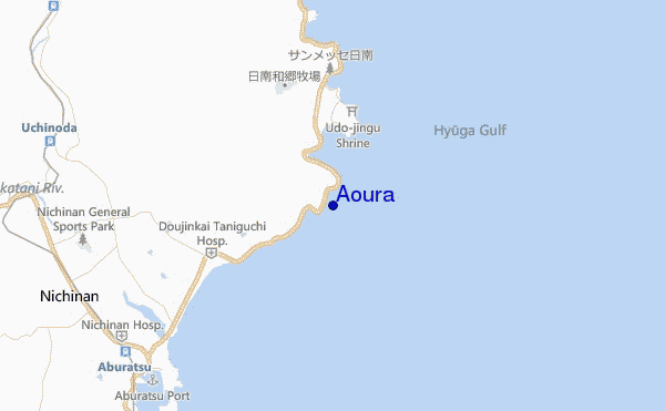carte de localisation de Aoura