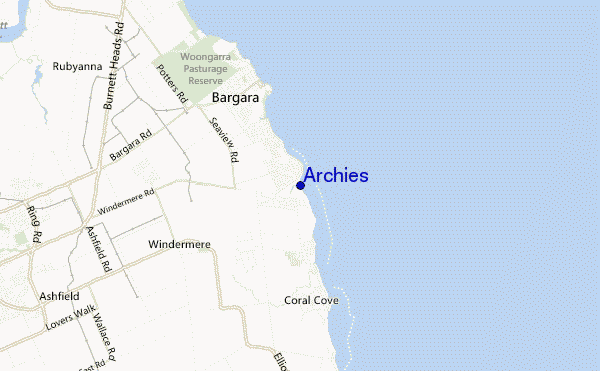 carte de localisation de Archies