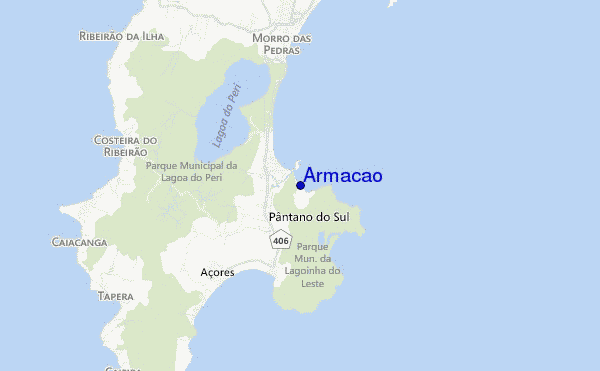 carte de localisation de Armacao
