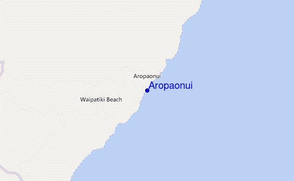 carte de localisation de Aropaonui