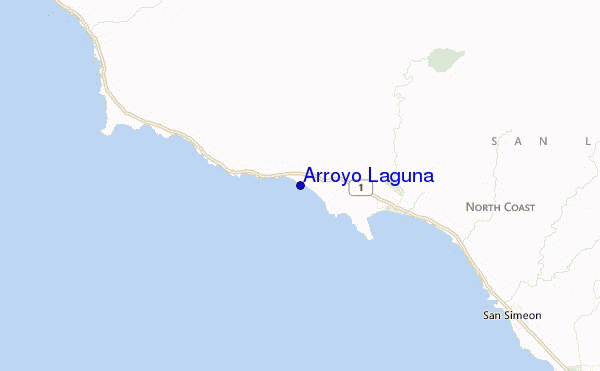 carte de localisation de Arroyo Laguna