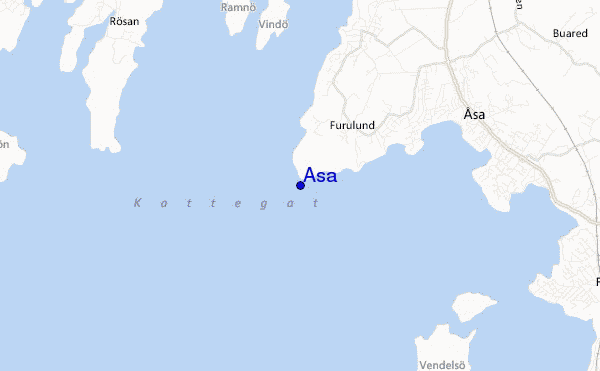 carte de localisation de Asa
