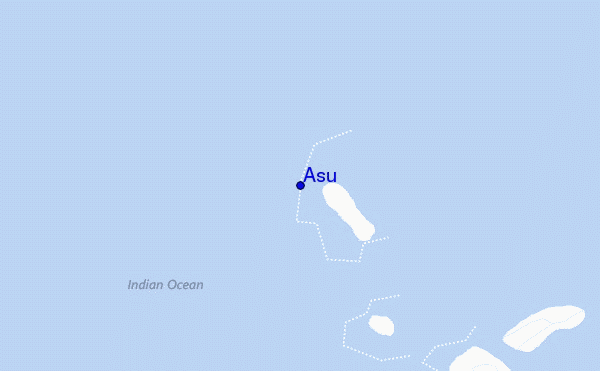 carte de localisation de Asu