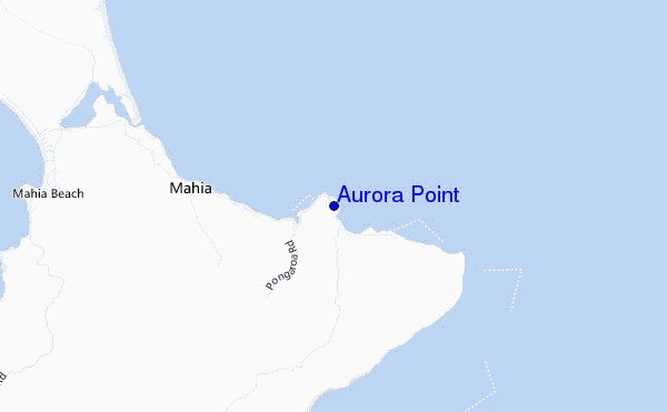 carte de localisation de Aurora Point
