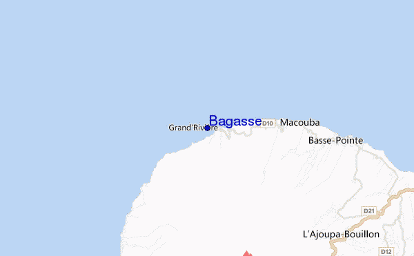 carte de localisation de Bagasse