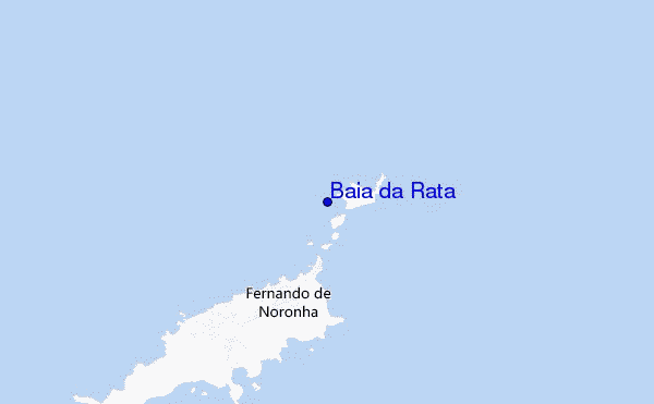 carte de localisation de Baia da Rata