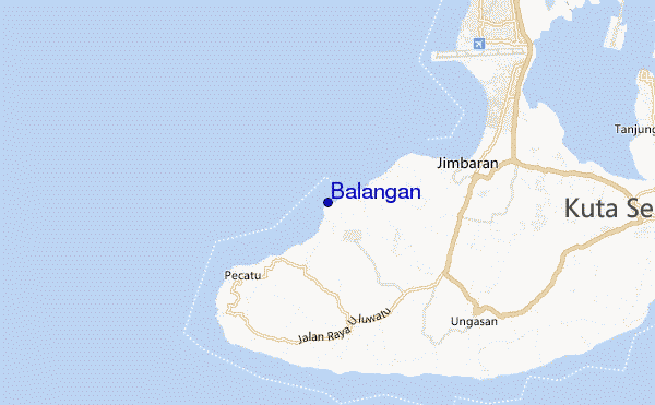 carte de localisation de Balangan