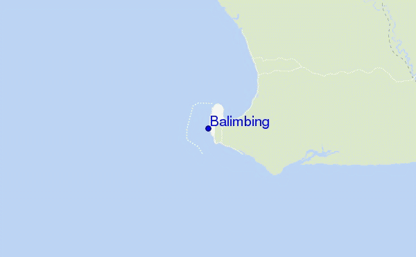 carte de localisation de Balimbing