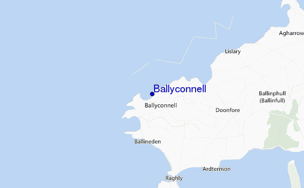 carte de localisation de Ballyconnell