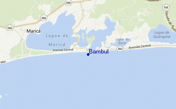 carte de localisation de Bambul