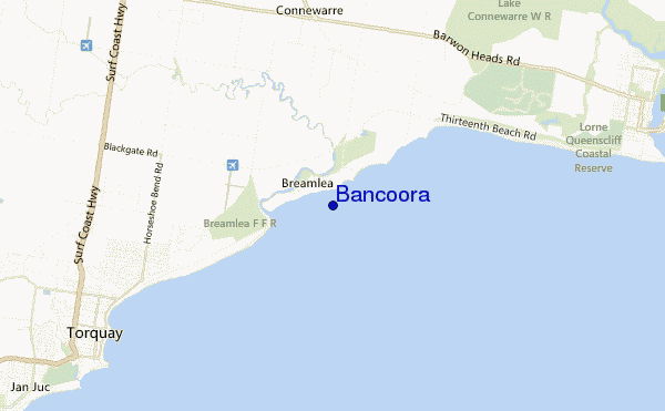 carte de localisation de Bancoora