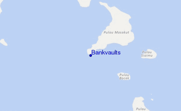 carte de localisation de Bankvaults