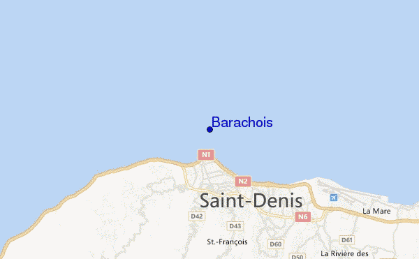 carte de localisation de Barachois