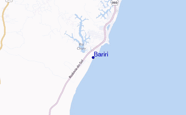 carte de localisation de Bariri
