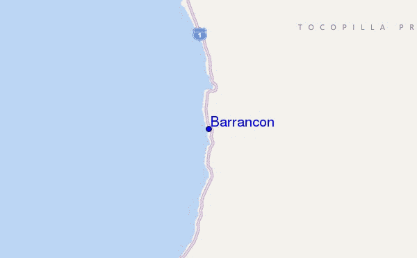 carte de localisation de Barrancon
