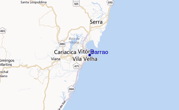 Barrao Location Map