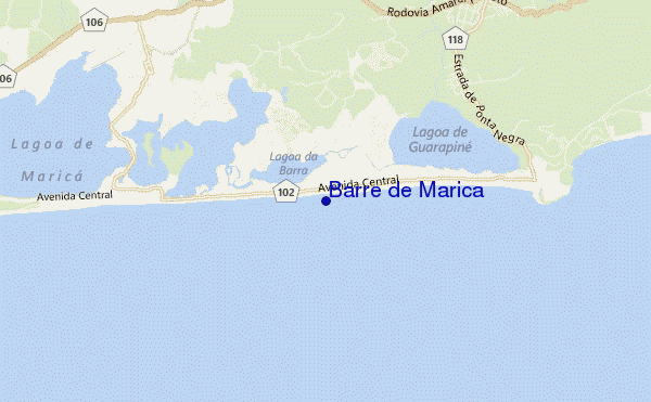 carte de localisation de Barre de Marica