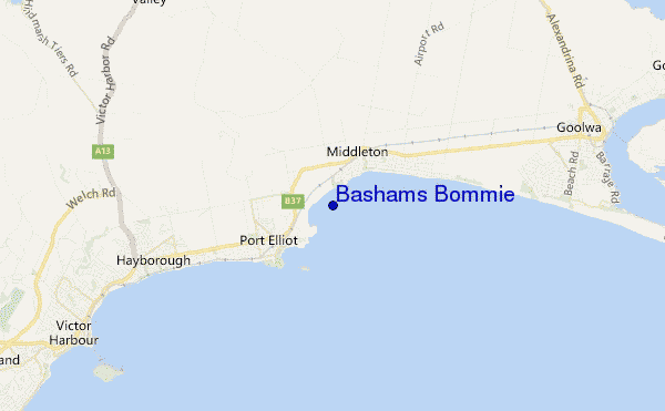 carte de localisation de Bashams Bommie