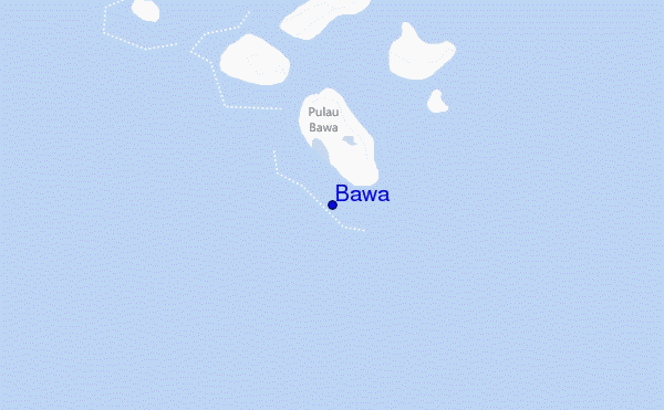 carte de localisation de Bawa
