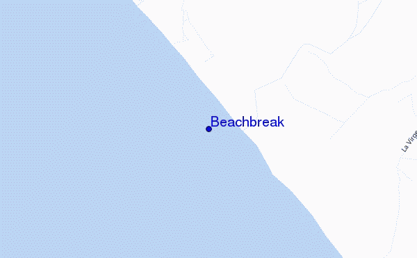 carte de localisation de Beachbreak