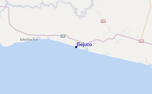 carte de localisation de Bejuco