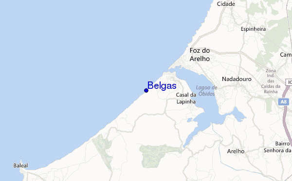 carte de localisation de Belgas