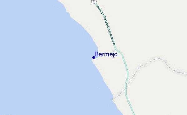 carte de localisation de Bermejo