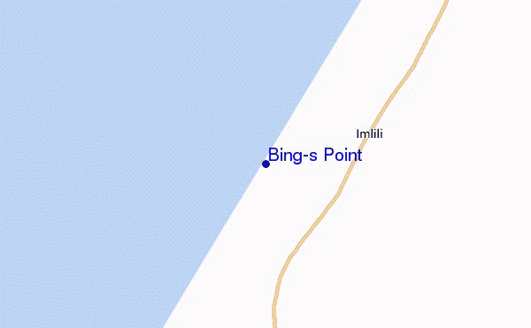carte de localisation de Bing's Point