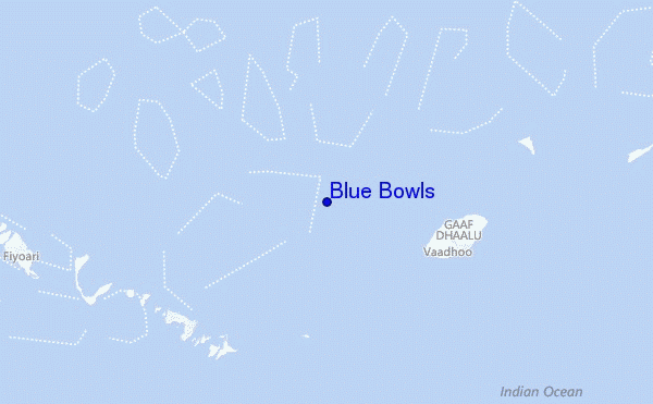 carte de localisation de Blue Bowls