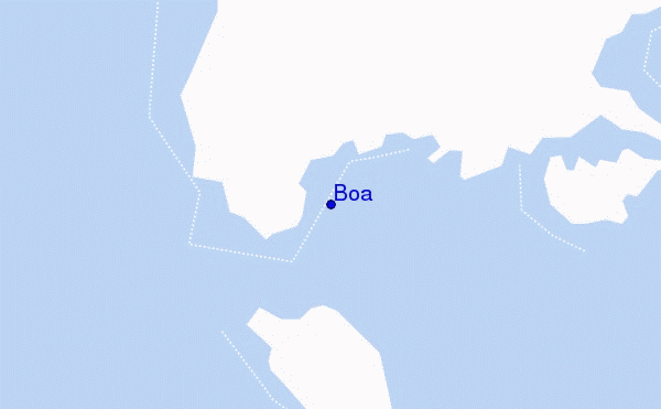 carte de localisation de Boa