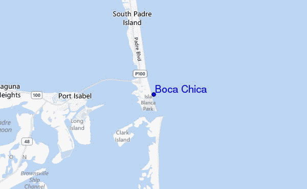 carte de localisation de Boca Chica
