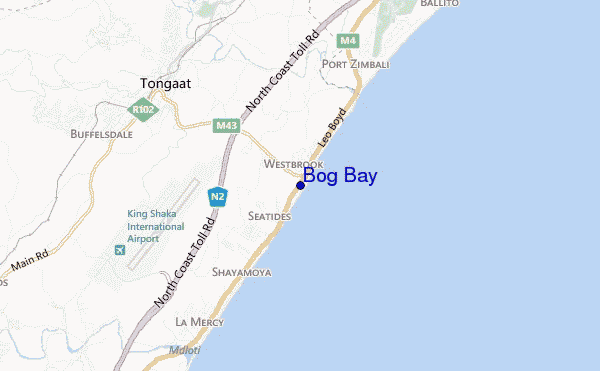 carte de localisation de Bog Bay