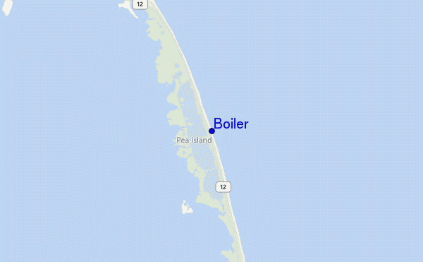 carte de localisation de Boiler