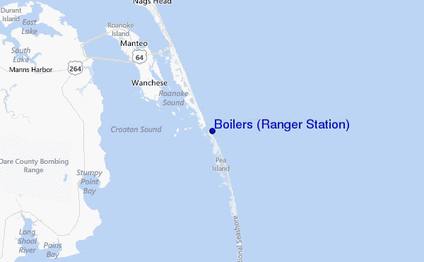Boilers (Ranger Station) Location Map