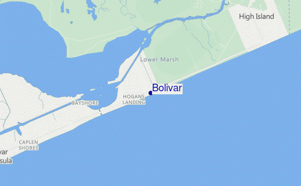 carte de localisation de Bolivar