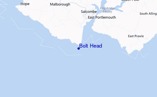 carte de localisation de Bolt Head