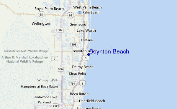 Boynton Beach Prévisions de Surf et Surf Report (Florida ...
