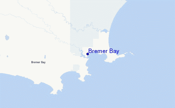 Bremer Bay Location Map