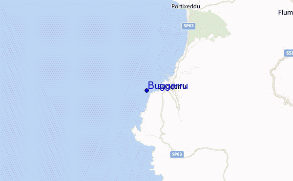 carte de localisation de Buggerru
