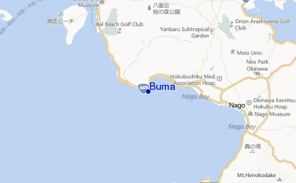 carte de localisation de Buma