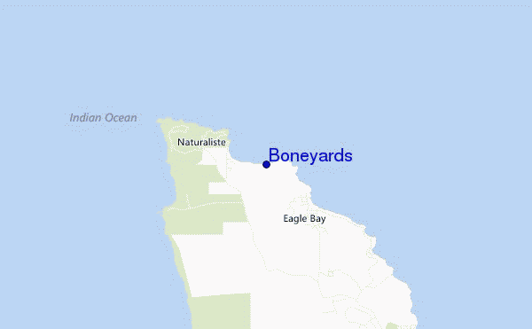 carte de localisation de Boneyards