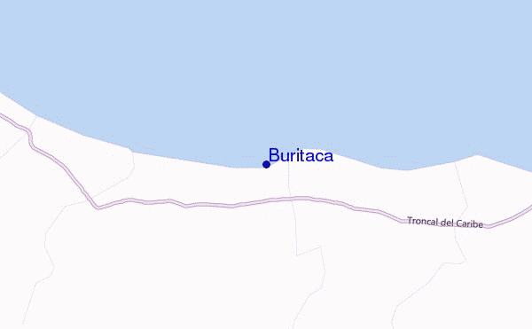 carte de localisation de Buritaca