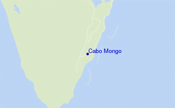 carte de localisation de Cabo Mongo
